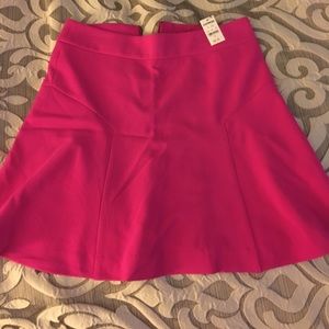 Hot pink skirt